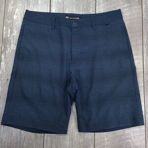 Travis Mathew Shorts Mens 32 Flat Front Golf Performance Bermuda Hybrid Athletic